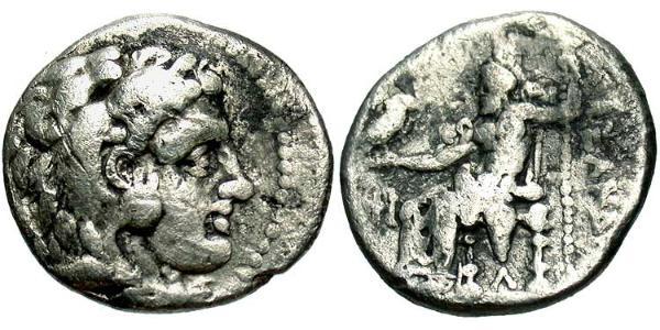 1 Hemidrachm Македонське царство (800BC-146BC) Срібло Александр Македонський (356BC-323BC)