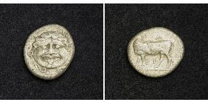 1 Hemidrachm Стародавня Греція (1100BC-330) Срібло 