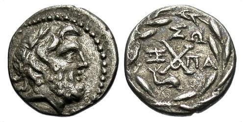 1 Hemidrachm Стародавня Греція (1100BC-330) Срібло 