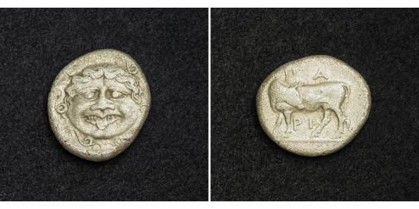 1 Hemidrachm Ancient Greece (1100BC-330) 銀 