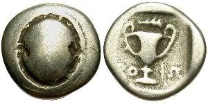 1 Hemidrachm Boeotia 銀 