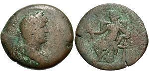 1 Hemidrachm 羅馬帝國 青铜 哈德良