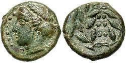 1 Hemilitron Ancient Greece (1100BC-330) Bronze 