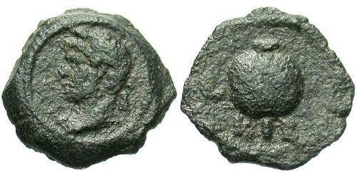 1 Hemiobol Römische Kaiserzeit (27BC-395) Bronze Hadrian  (76 - 138) 