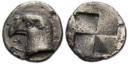 1 Hemiobol Antigua Grecia (1100BC-330) Plata 