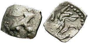 1 Hemiobol Древняя Греция (1100BC-330) Серебро 