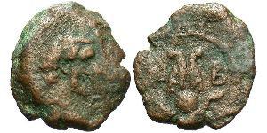 1 Hemiobol 羅馬帝國 青铜 Antoninus Pius  (86-161)