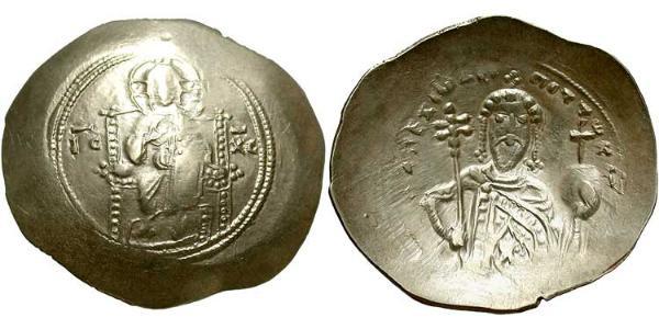 1 Histamenon Byzantine Empire (330-1453) Electrum  Alexius I Comnenus (1056- 1118)