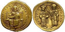 1 Histamenon Byzantine Empire (330-1453) Gold Romanus III Argyrus (968-1034)