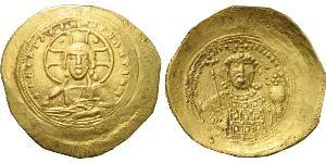 1 Histamenon Byzantine Empire (330-1453) Gold Constantine IX Monomachus (1000-1055)
