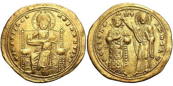 1 Histamenon Byzantinisches Reich (330-1453) Gold Romano III Argyrus (968-1034)