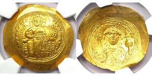 1 Histamenon Византийская империя (330-1453) Золото Константин IX Мономах (1000-1055)