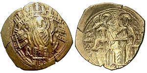 1 Histamenon Византийская империя (330-1453) Золото Михаил VIII Палеолог (1223-1282)