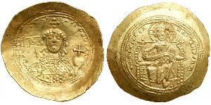 1 Histamenon Византийская империя (330-1453) Золото Константин IX Мономах (1000-1055)