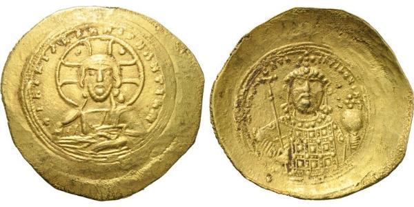 1 Histamenon Византийская империя (330-1453) Золото Константин IX Мономах (1000-1055)
