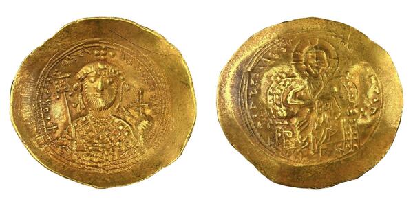 1 Histamenon Византийская империя (330-1453) Золото Константин IX Мономах (1000-1055)