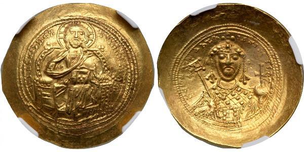 1 Histamenon Византийская империя (330-1453) Золото Константин IX Мономах (1000-1055)