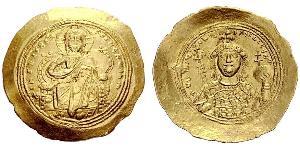 1 Histamenon Візантійська імперія (330-1453) Золото Констянти́н IX Монома (1000-1055)