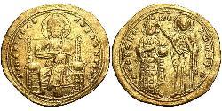 1 Histamenon 拜占庭帝国 金 Romanus III Argyrus (968-1034)