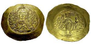 1 Hyperpyron Византийская империя (330-1453) Золото Мануи́л I Комни́н (1118-1180)