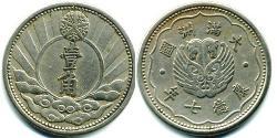 1 Jiao Manchukuo 镍/銅 