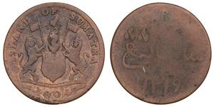 1 Keping Britische Ostindien-Kompanie (1757-1858) Kupfer 