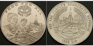 1 Kip Laos  