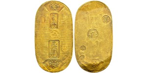 1 Koban Tokugawa shogunate (1600-1868) Gold 