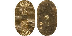 1 Koban Tokugawa shogunate (1600-1868) Gold 