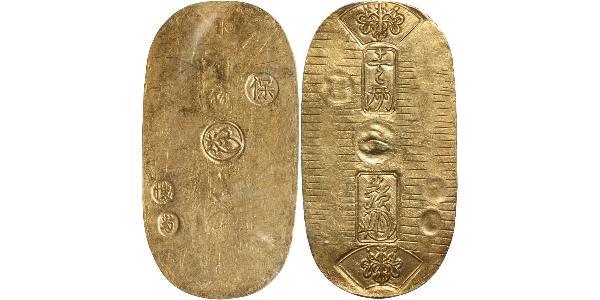1 Koban Tokugawa shogunate (1600-1868) Gold 