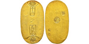 1 Koban Сьоґунат Едо (1600-1868) Золото 