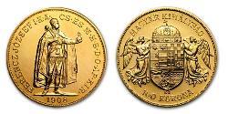 1 Korona Королiвство Угорщина (1000-1918) Золото 
