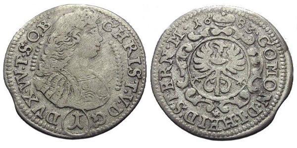 1 Kreuzer Allemagne Argent 