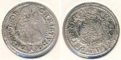 1 Kreuzer Royaume de Wurtemberg (1806-1918) Argent 