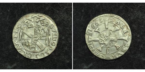 1 Kreuzer Salzbourg Argent 