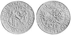 1 Kreuzer Margraviato di Baden (1112 - 1803) Argento 