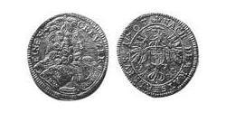 1 Kreuzer Principato di Ansbach (1398–1792) Argento 
