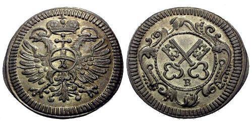 1 Kreuzer Germania Biglione Argento 