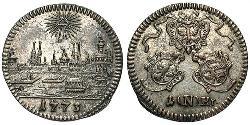 1 Kreuzer Allemagne Billon Argent 