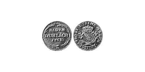 1 Kreuzer Margraviat de Bade-Durlach (1535 - 1771) Billon Argent 