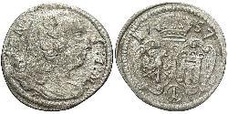 1 Kreuzer Deutschland Billon Silber 