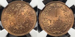 1 Kreuzer Austria-Hungary (1867-1918) Copper 