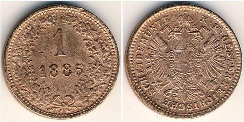 1 Kreuzer Austria-Hungary (1867-1918) Copper 