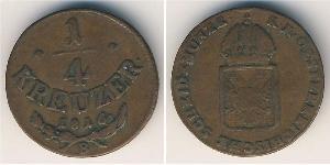 1 Kreuzer Austrian Empire (1804-1867) Copper 