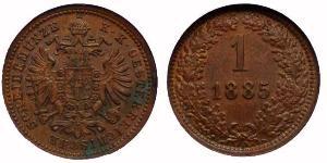 1 Kreuzer Austrian Empire (1804-1867) Copper 