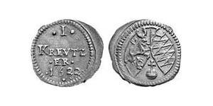 1 Kreuzer Duchy of Bavaria (907 - 1623) Copper Maximilian I, Elector of Bavaria (1573 – 1651)