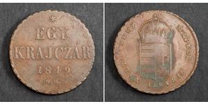 1 Kreuzer Hungary Copper 