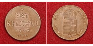 1 Kreuzer Hungary Copper 