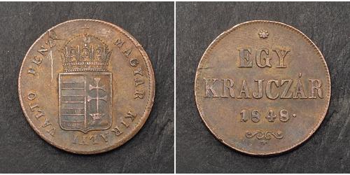 1 Kreuzer Hungary Copper 