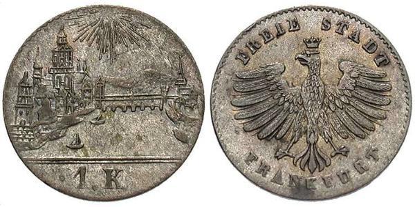 1 Kreuzer Deutschland Silber 